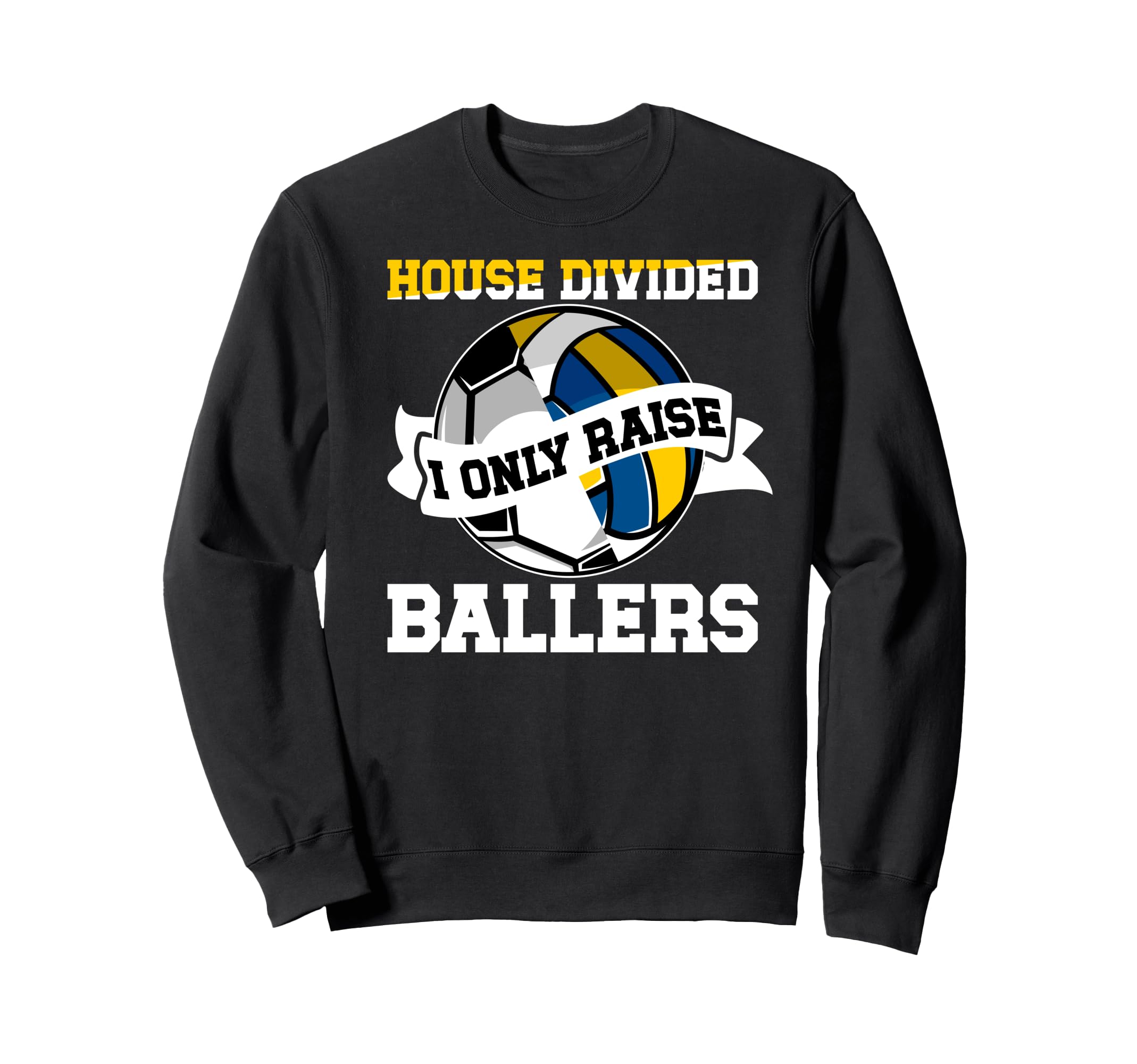 House Divided I Only Raise Ballers Sweatshirt - Streetwear Style Men Women - T-Shirt, Sweatshirt, Hoodie