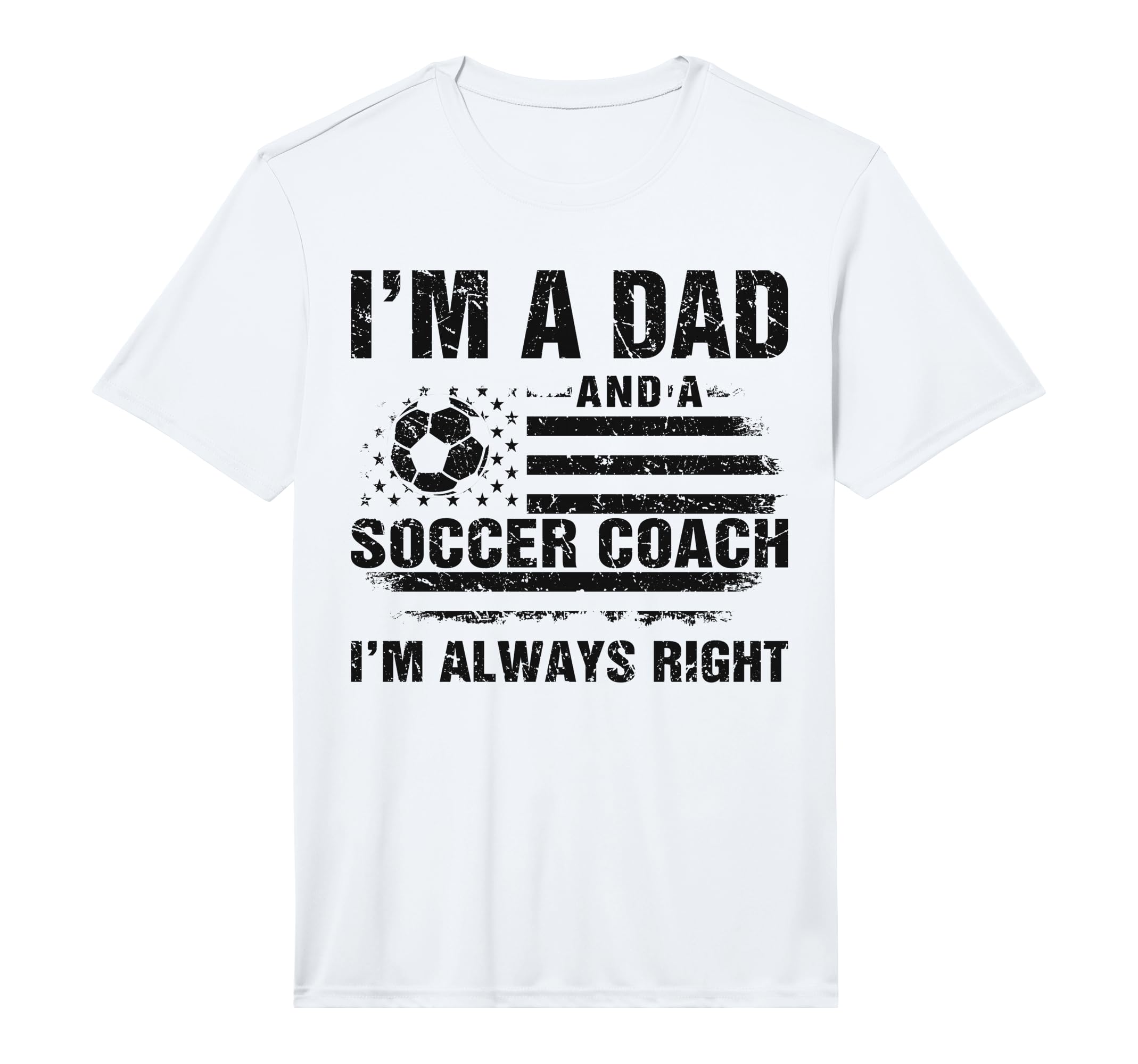 Mens Dad Soccer Coach Funny Fathers T-Shirt - Minimalist Print Men Women - T-Shirt, Sweatshirt, Hoodie