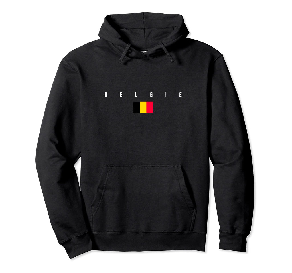 Belgium Flag Pride Belgian Soccer Hoodie - Custom Art Print for Adults - T-Shirt, Sweatshirt, Hoodie