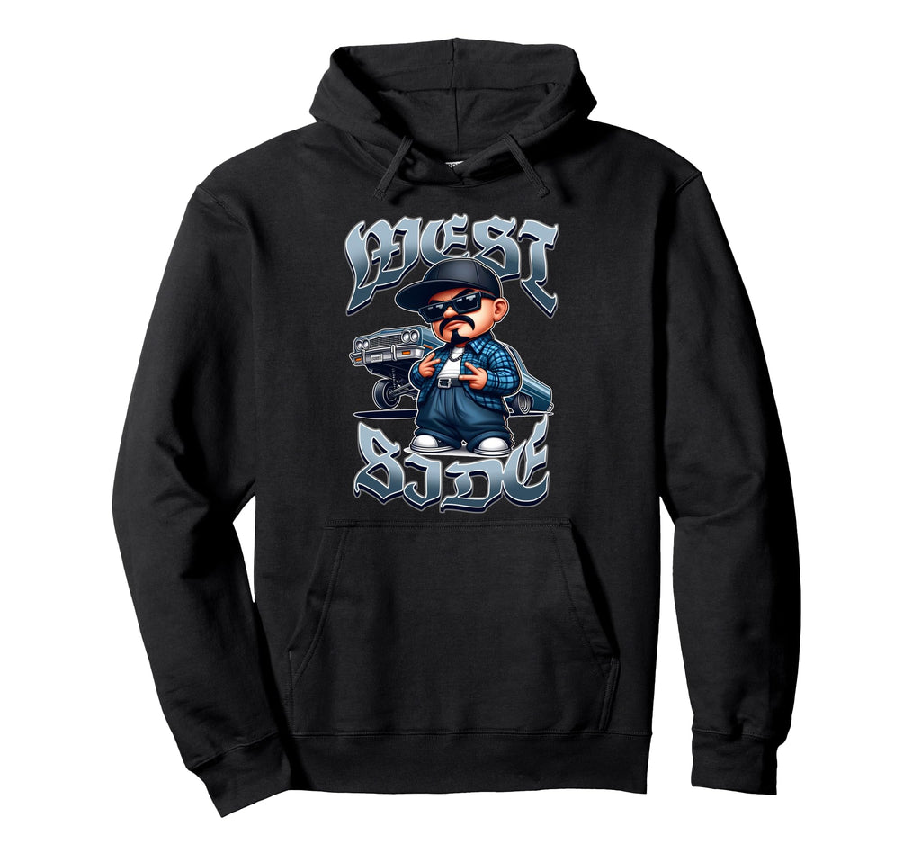 Low Rider Westside Hand Sign Gang Hoodie - Aesthetic Graphic Men Women - T-Shirt, Sweatshirt, Hoodie