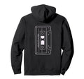 Mixtape Cassette Back Valentines Mixtape Hoodie - Graphic Print Unisex - T-Shirt, Sweatshirt, Hoodie
