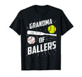 Grandma Ballers Funny Baseball T-Shirt - Unique Graphic for Adults - T-Shirt, Sweatshirt, Hoodie