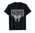 Mono Checkred Soccer Mama Bow White T-Shirt - Graphic Print Men Women - T-Shirt, Sweatshirt, Hoodie