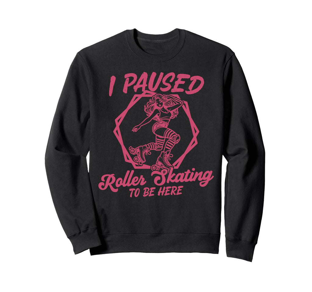 Roller Skating Skate 1970S I Sweatshirt - Custom Art Print Men Women - T-Shirt, Sweatshirt, Hoodie