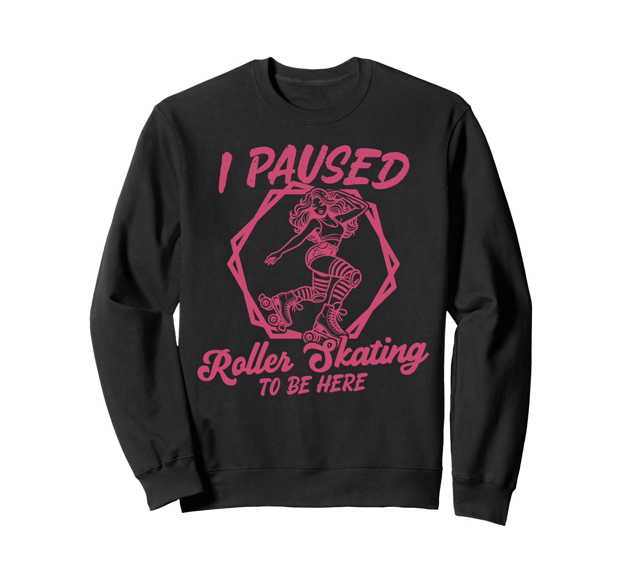 Roller Skating Skate 1970S I Sweatshirt - Custom Art Print Men Women - T-Shirt, Sweatshirt, Hoodie