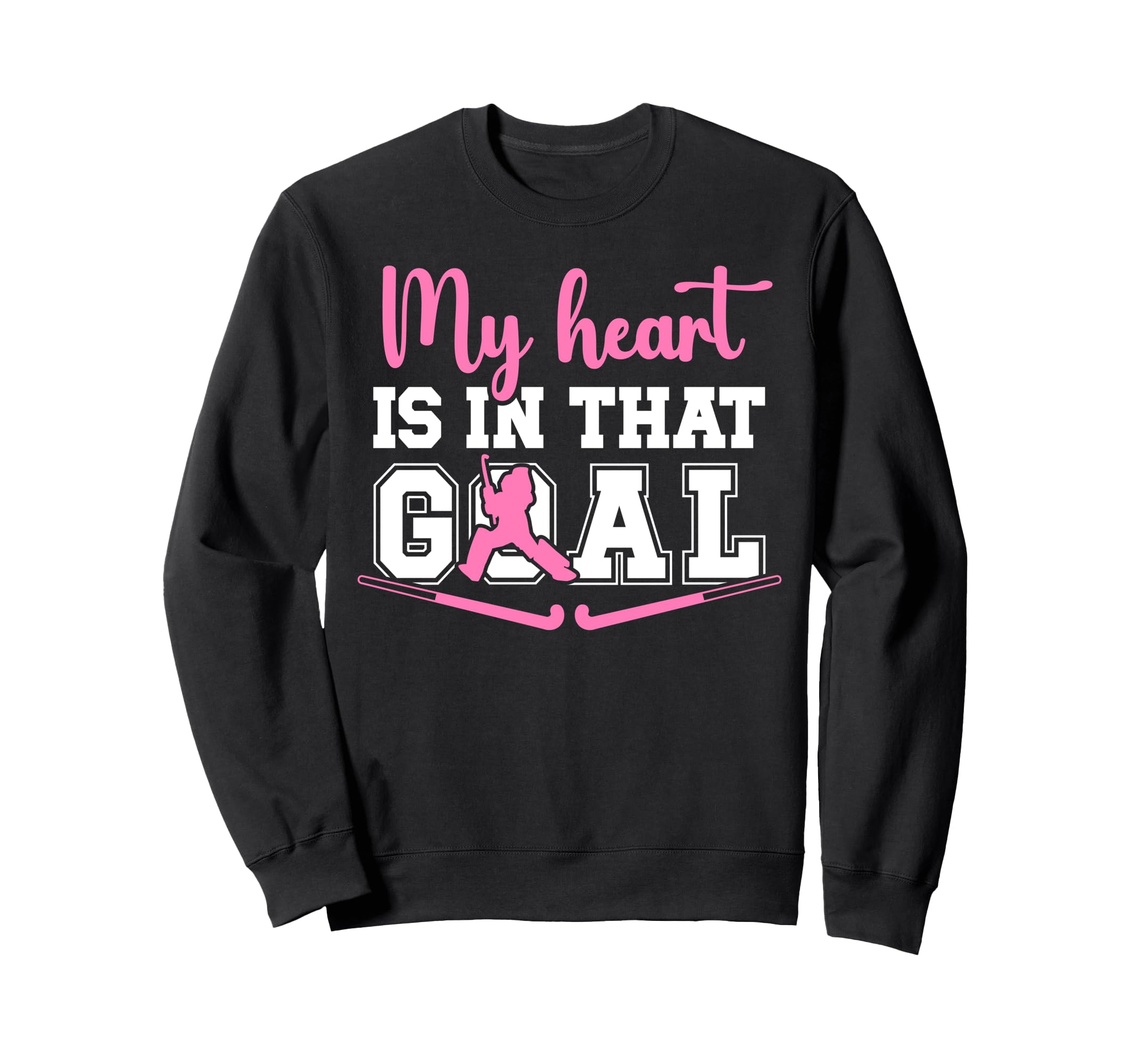 Proud Field Hockey Goalkeeper Mom Sweatshirt - Novelty Apparel for Adults - T-Shirt, Sweatshirt, Hoodie