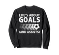 Funny Soccer Art Gag Soccer Sweatshirt - Fun Novelty Design for Adults - T-Shirt, Sweatshirt, Hoodie