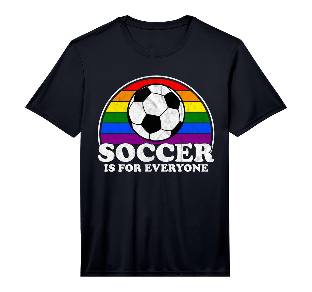 Soccer Is Everyone Lgbt Gay Pride T-Shirt - Custom Art Print Men Women - T-Shirt, Sweatshirt, Hoodie