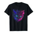 Psychedelic Space Cat Festival T-Shirt - Custom Art Print Men Women - T-Shirt, Sweatshirt, Hoodie