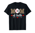 Mom Both Baseball Soccer Mama T-Shirt - Casual Everyday Wear Unisex - T-Shirt, Sweatshirt, Hoodie