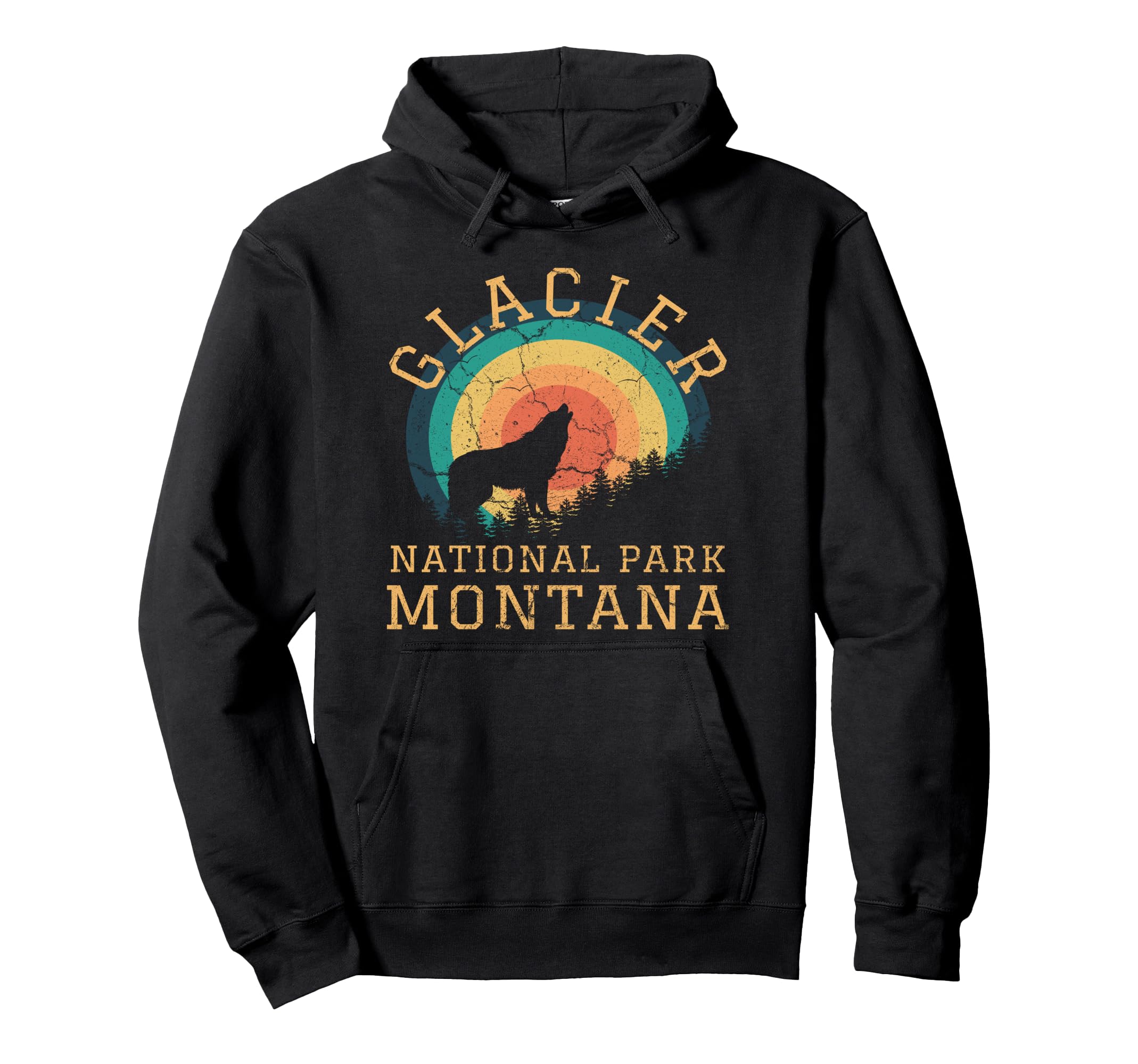 Glacier National Park Montana Usa Outdoor T-Shirt - Graphic Print Unisex - T-Shirt, Sweatshirt, Hoodie