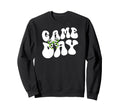 Groovy Soccer Game Day Bow Game Day Sweatshirt - Fun Novelty Design Unisex - T-Shirt, Sweatshirt, Hoodie