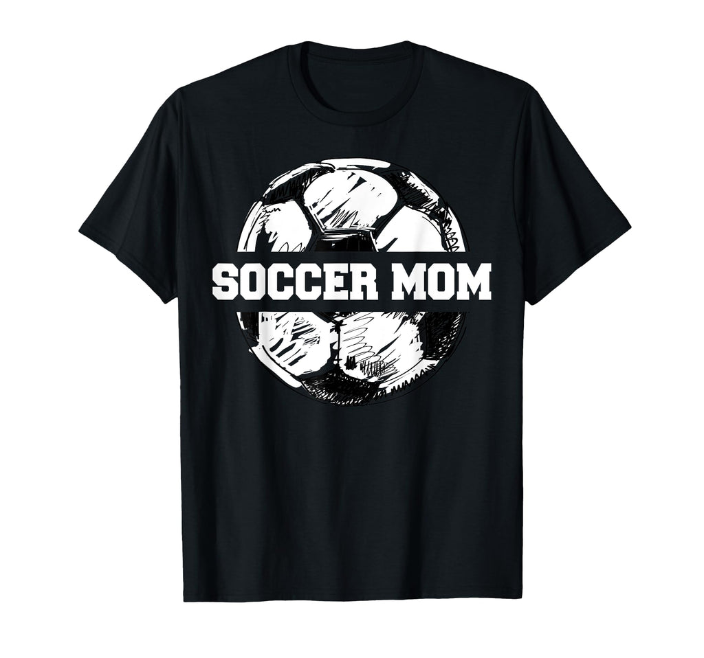 Soccer Mom Funny Soccer Ball Split T-Shirt - Streetwear Style for Adults - T-Shirt, Sweatshirt, Hoodie