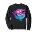 Roller Skating Skate Vaporwave Sweatshirt - Graphic Print for Adults - T-Shirt, Sweatshirt, Hoodie