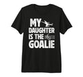 Mens My Daughter Is Soccer Goalie Dad T-Shirt - Graphic Print for Adults - T-Shirt, Sweatshirt, Hoodie