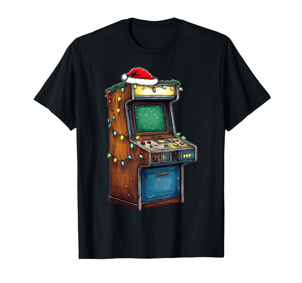 Arcade Slot Machine 80S Video Games Hat T-Shirt - Graphic Print for Adults - T-Shirt, Sweatshirt, Hoodie