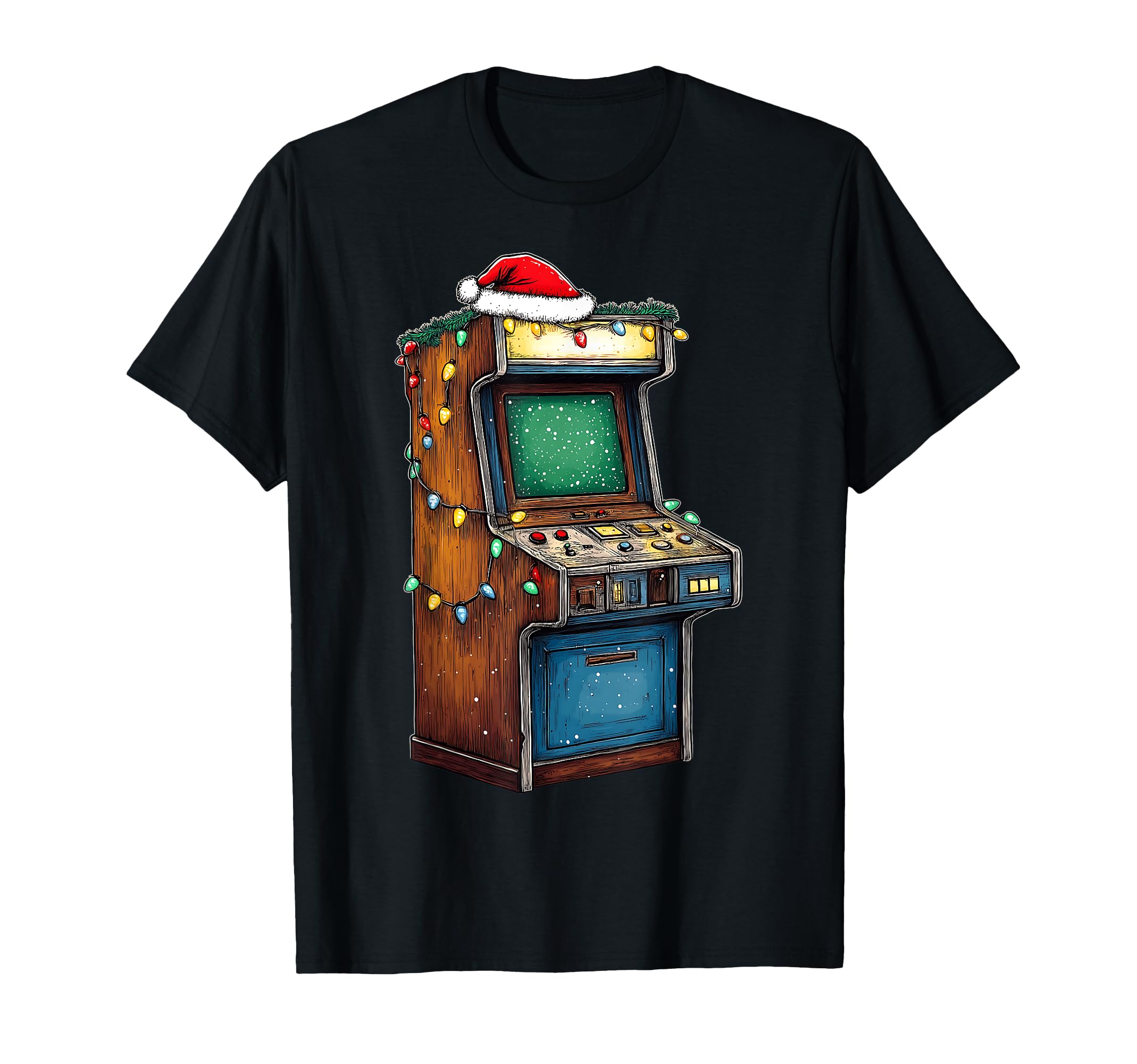 Arcade Slot Machine 80S Video Games Hat T-Shirt - Graphic Print for Adults - T-Shirt, Sweatshirt, Hoodie