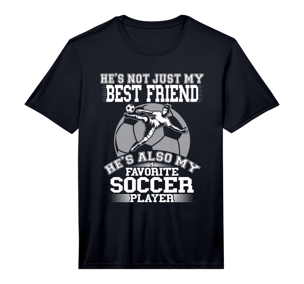My Best Friend Is My Favorite Soccer T-Shirt - Aesthetic Graphic Unisex - T-Shirt, Sweatshirt, Hoodie