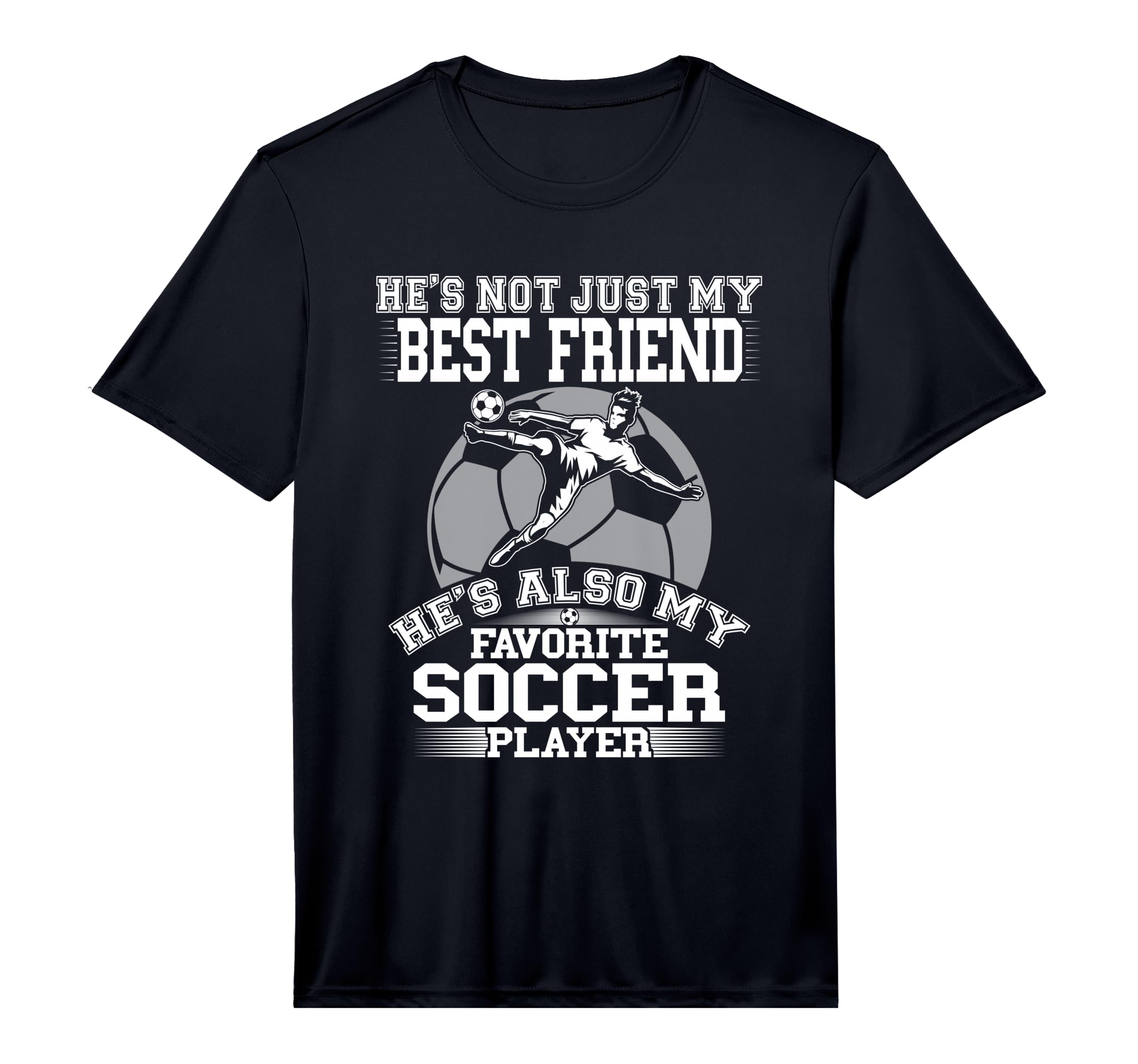 My Best Friend Is My Favorite Soccer T-Shirt - Aesthetic Graphic Unisex - T-Shirt, Sweatshirt, Hoodie