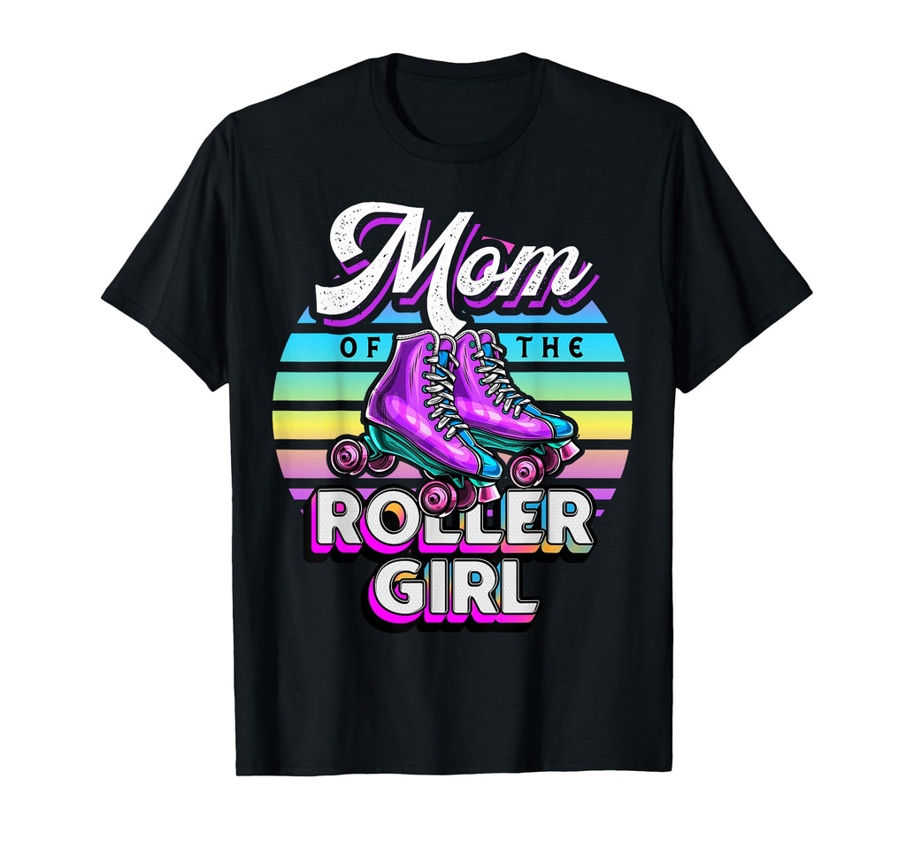Mom Roller Roller Skating Birthday T-Shirt - Custom Art Print for Adults - T-Shirt, Sweatshirt, Hoodie