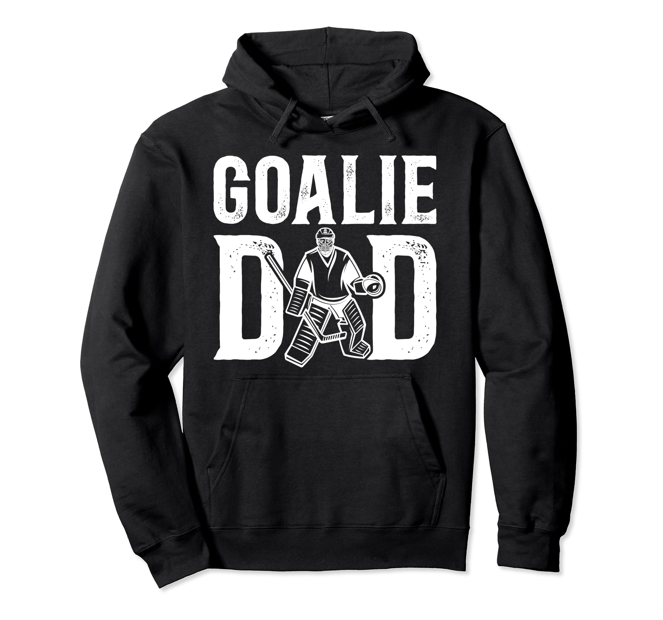 Ice Hockey Goalie Dad Ice Hockey Hoodie - Aesthetic Graphic Unisex - T-Shirt, Sweatshirt, Hoodie