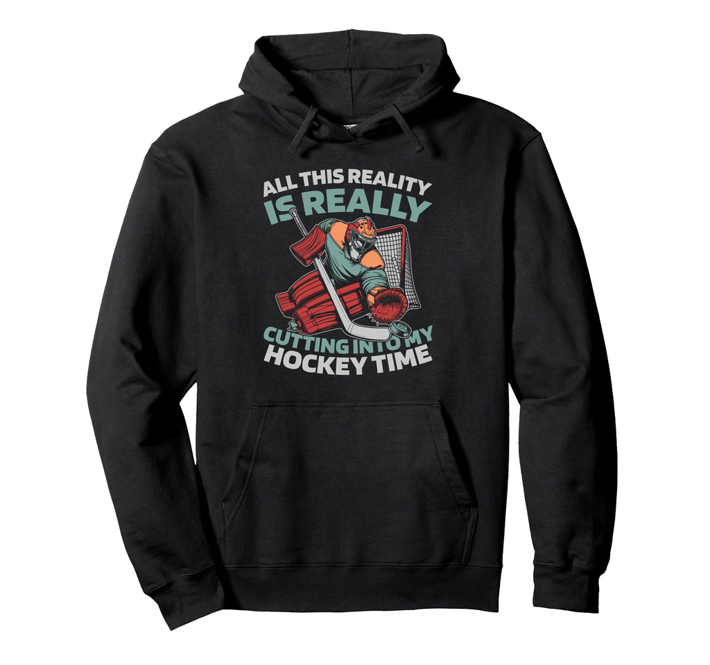 Hockey Goalkeeper Ice Hockey Goalie Hoodie - Aesthetic Graphic Men Women - T-Shirt, Sweatshirt, Hoodie