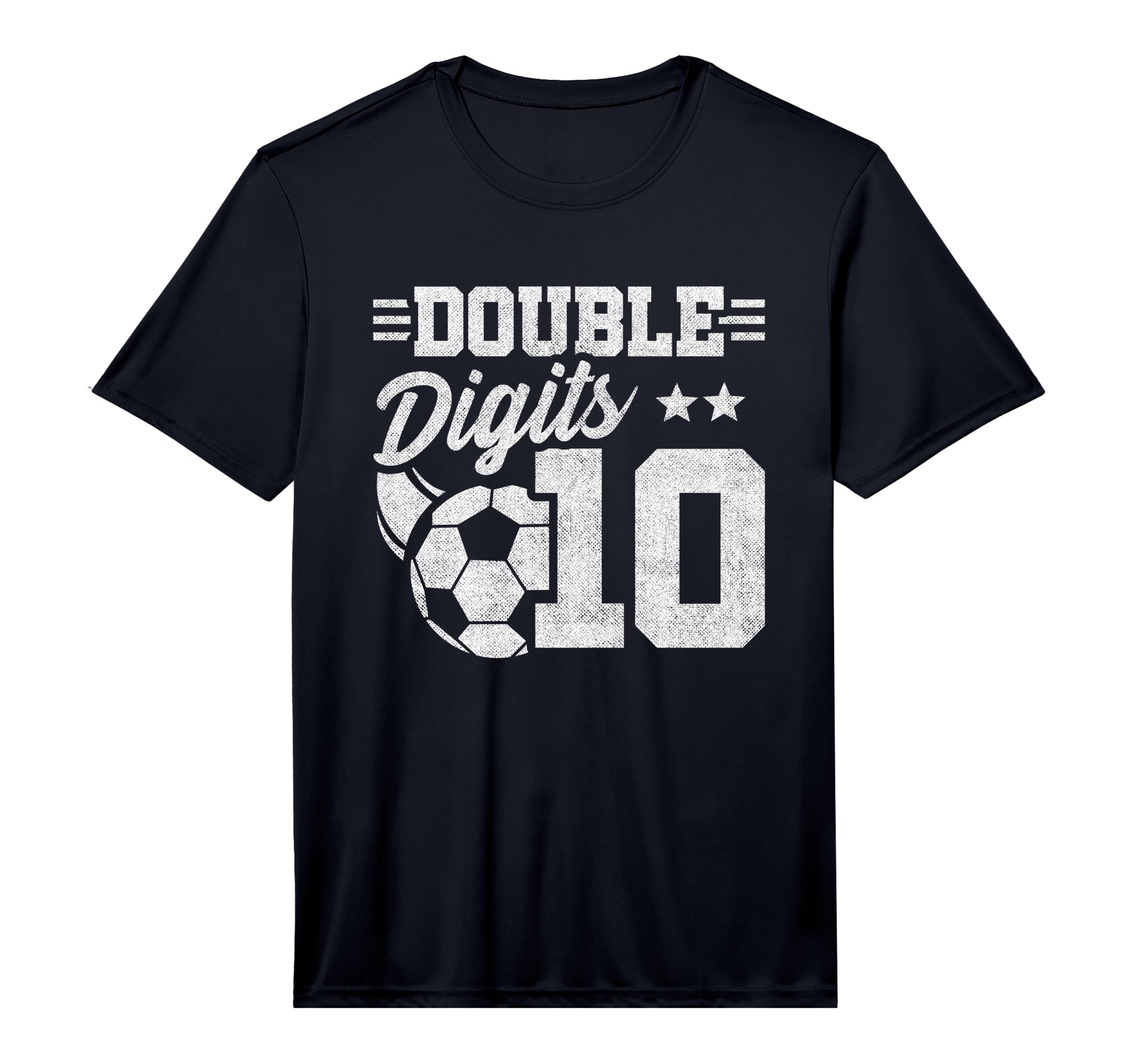 10Th Birthday Double Digits Soccer 10 T-Shirt - Novelty Apparel Men Women - T-Shirt, Sweatshirt, Hoodie