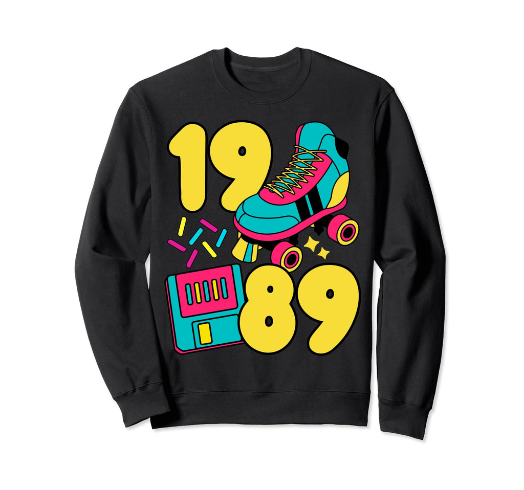 1989 Good Times 80S Tech Candy Sweatshirt - Aesthetic Graphic Men Women - T-Shirt, Sweatshirt, Hoodie