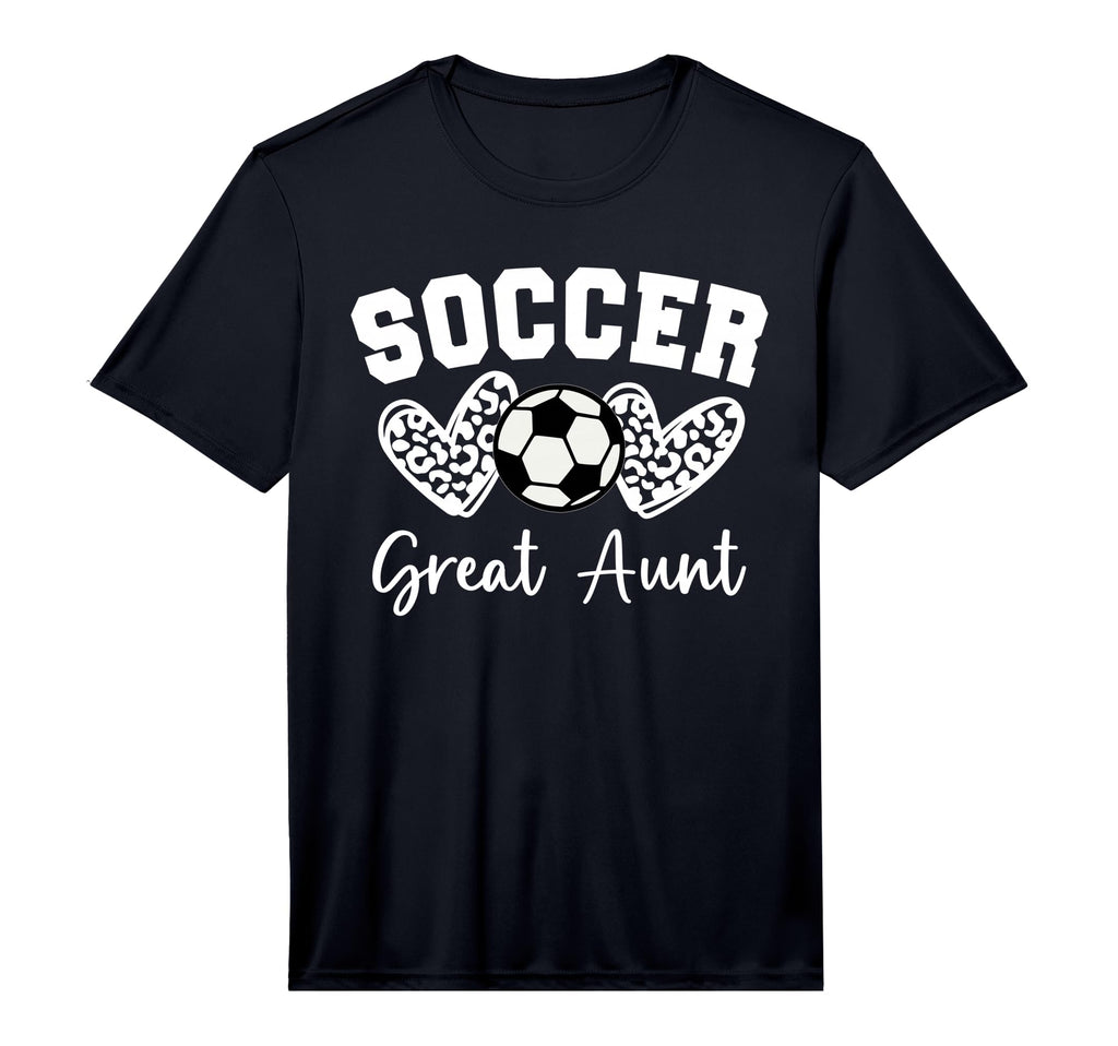 Soccer Great Aunt Matching Family T-Shirt - Graphic Print for Adults - T-Shirt, Sweatshirt, Hoodie