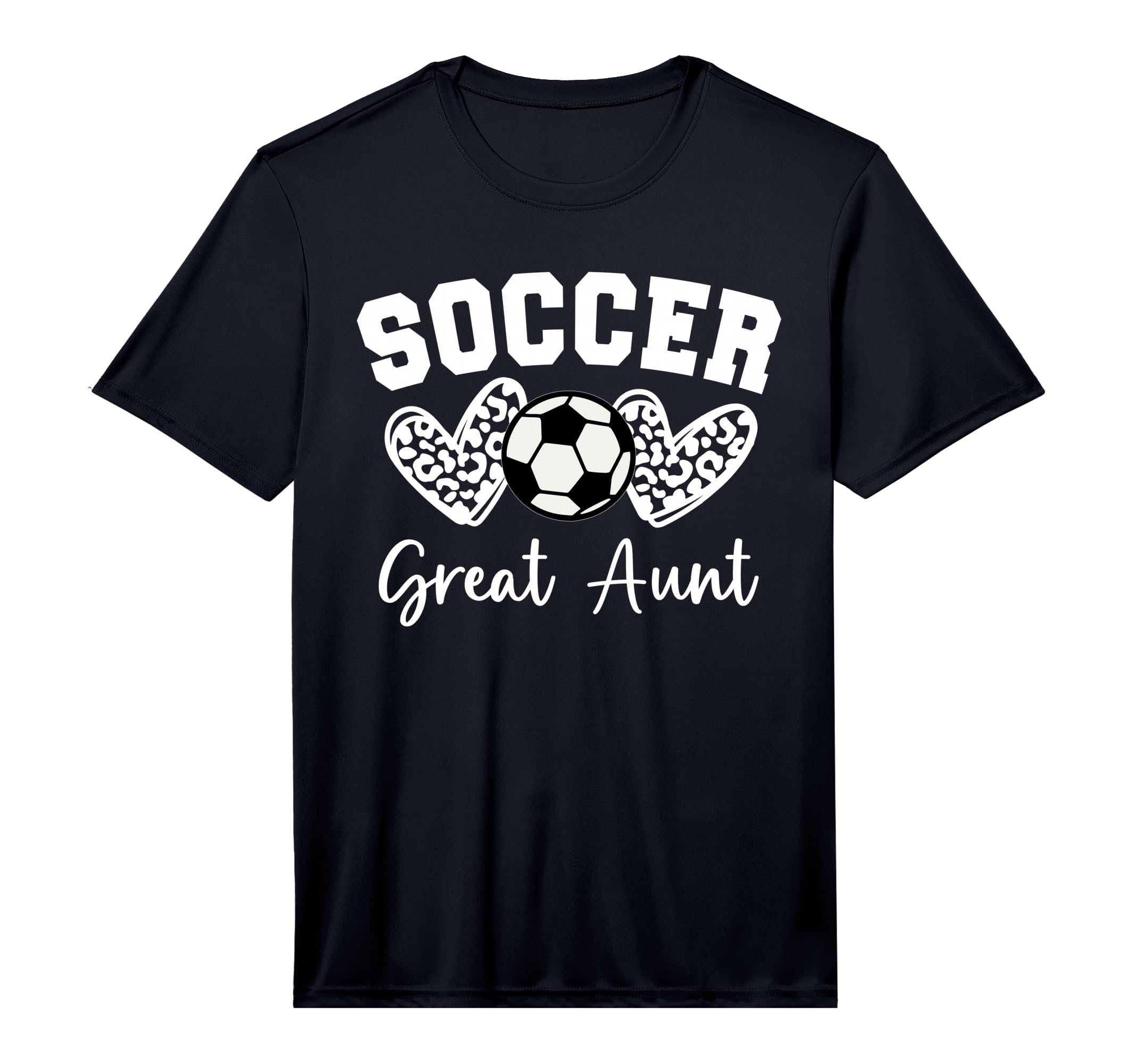 Soccer Great Aunt Matching Family T-Shirt - Graphic Print for Adults - T-Shirt, Sweatshirt, Hoodie