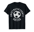 Sweetwater County Soccer Distressed T-Shirt - Aesthetic Graphic for Adults - T-Shirt, Sweatshirt, Hoodie
