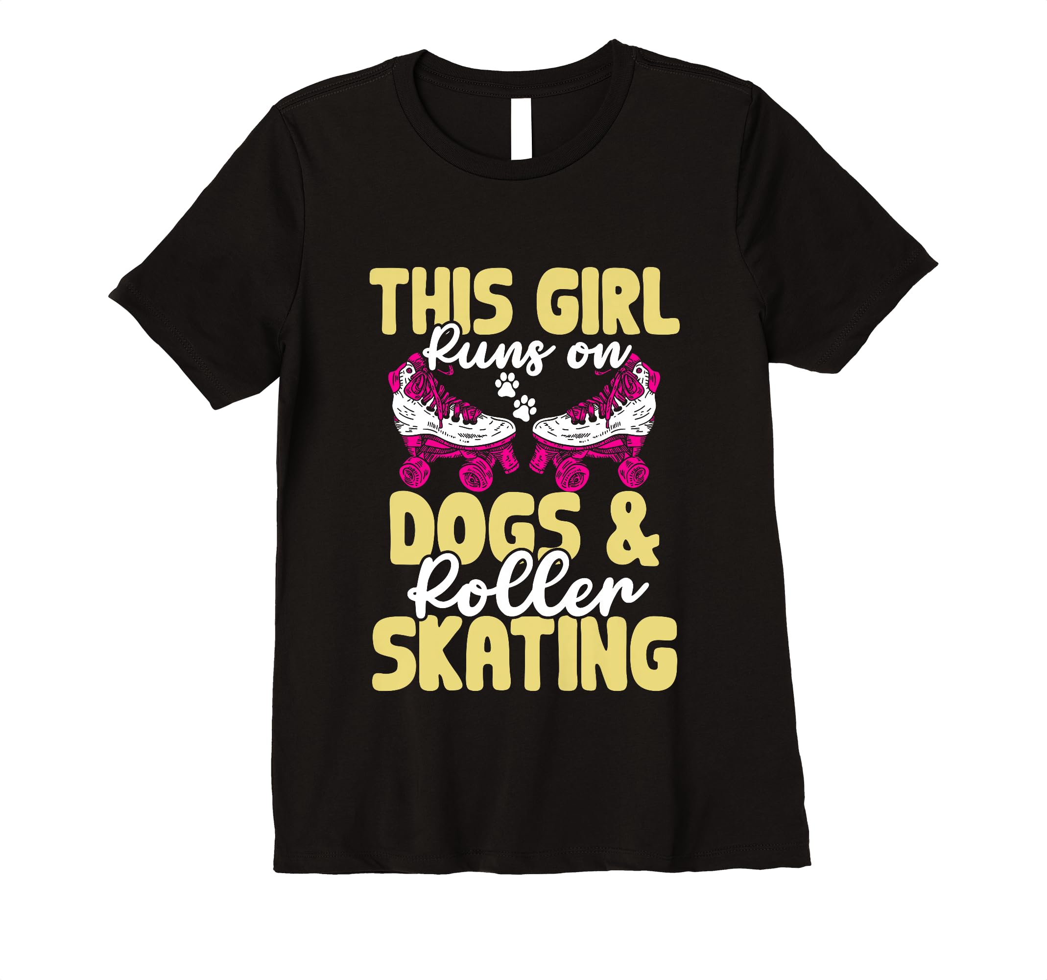 This Runs Dogs And Roller Skating T-Shirt - Unique Graphic for Adults - T-Shirt, Sweatshirt, Hoodie