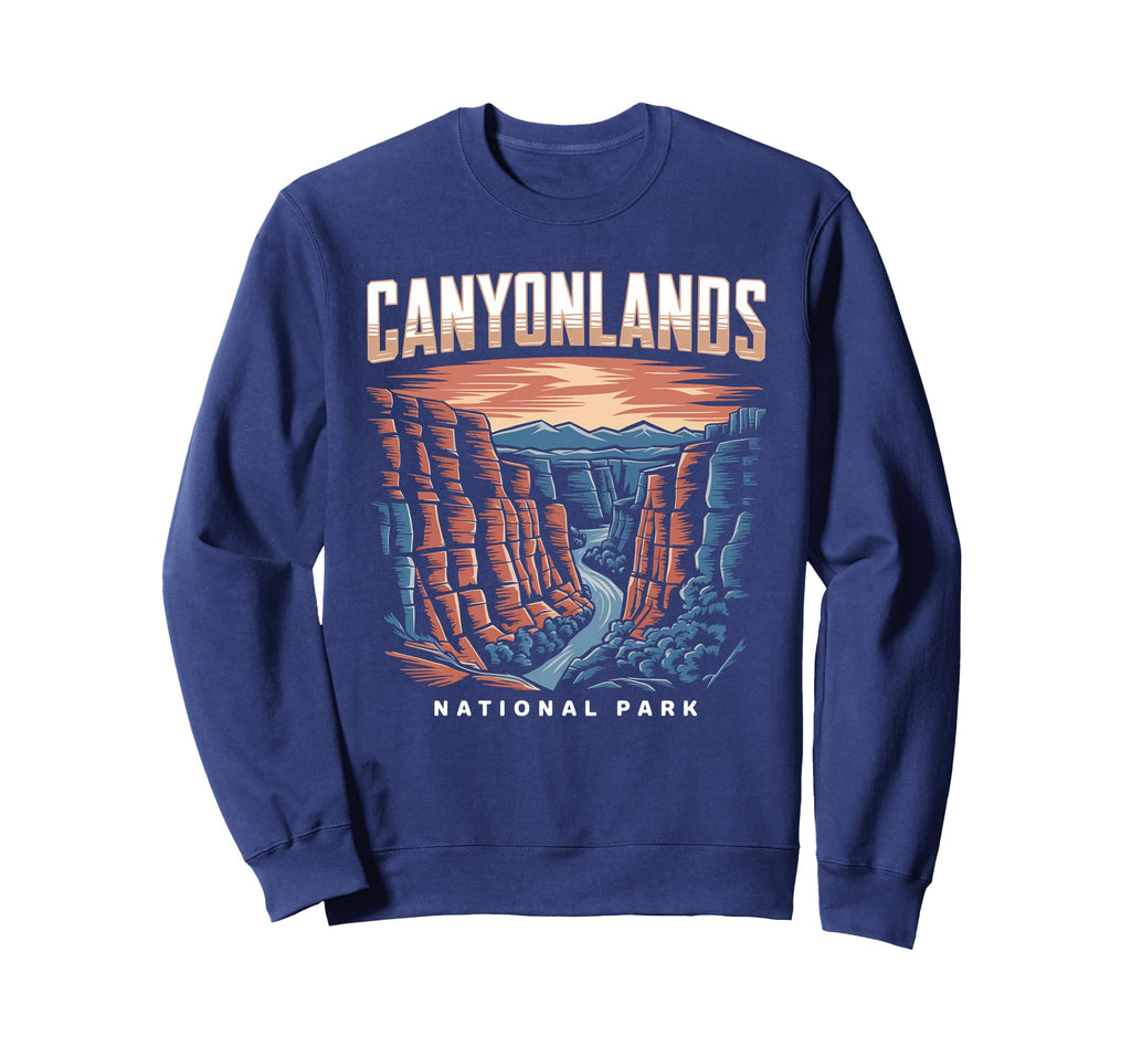 Canyonlands National Park Adventure Sweatshirt - Streetwear Style Unisex - T-Shirt, Sweatshirt, Hoodie