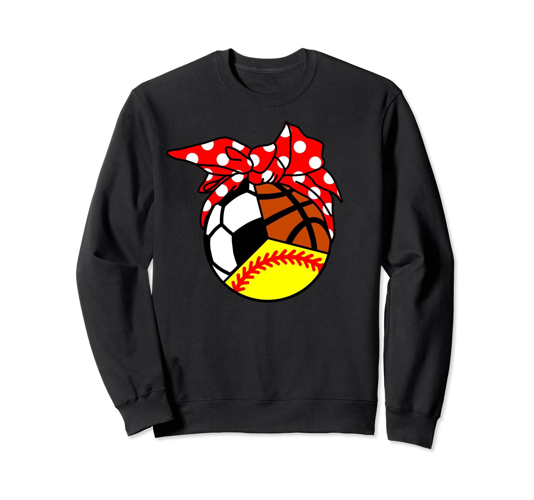 Softball Soccer Basketball Player Sweatshirt - Unique Graphic for Adults - T-Shirt, Sweatshirt, Hoodie