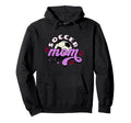 Soccer Mom Love Heart And Stars Hoodie - Unique Graphic Men Women - T-Shirt, Sweatshirt, Hoodie