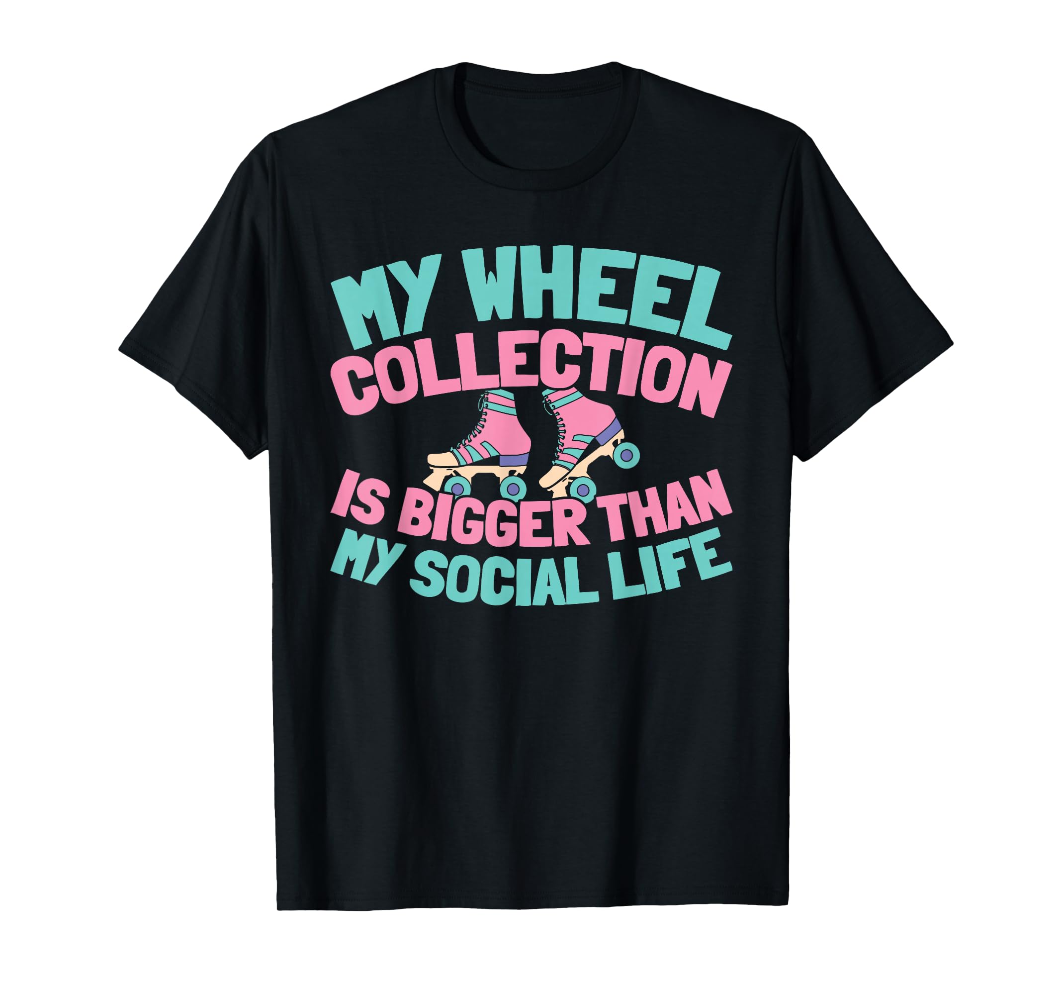 Skater Skates Roller Skating T-Shirt - Trendy Graphic Men Women - T-Shirt, Sweatshirt, Hoodie