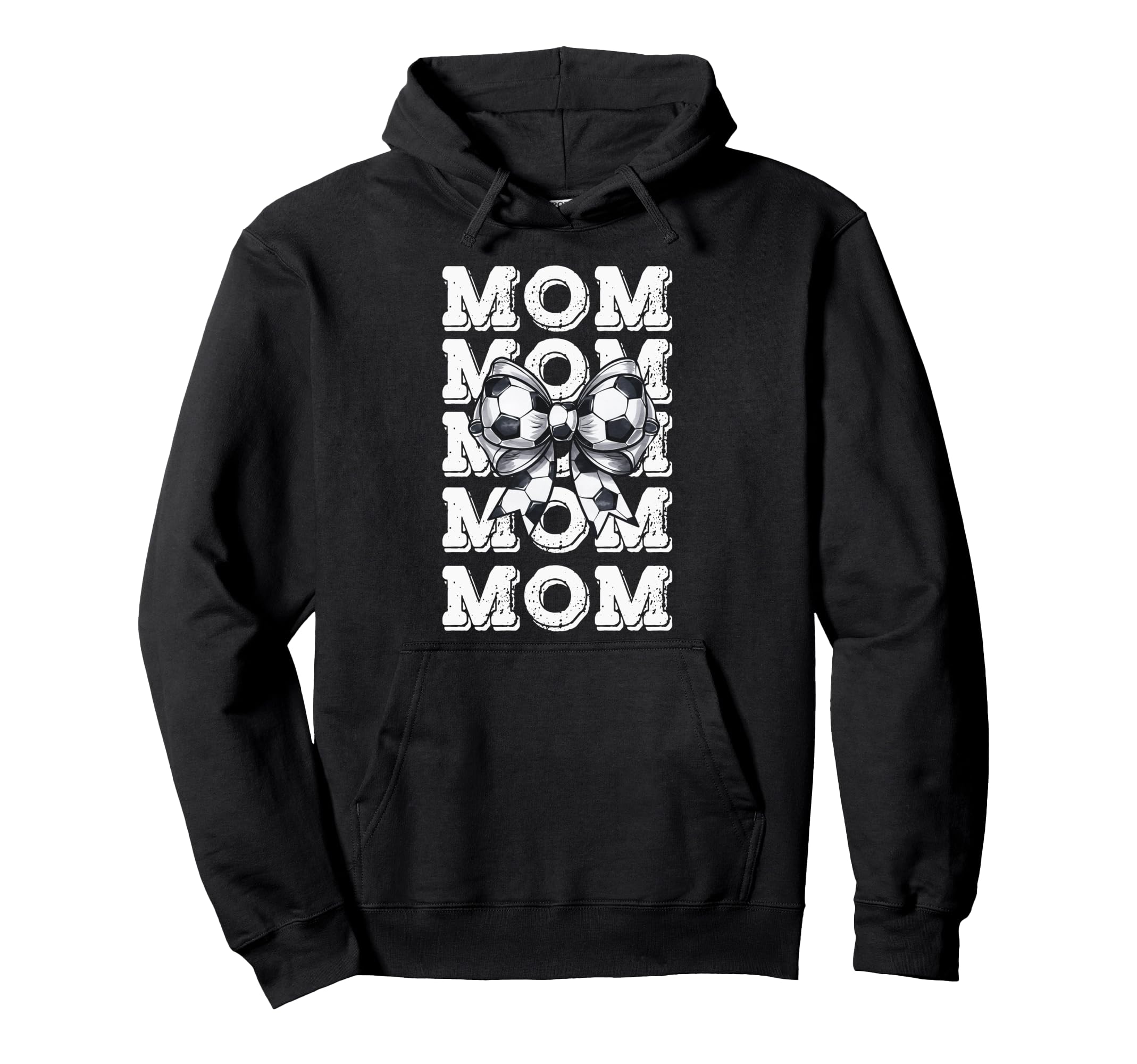 Coquette Soccer Bow Mom Sister Grandma Hoodie - Novelty Apparel Men Women - T-Shirt, Sweatshirt, Hoodie