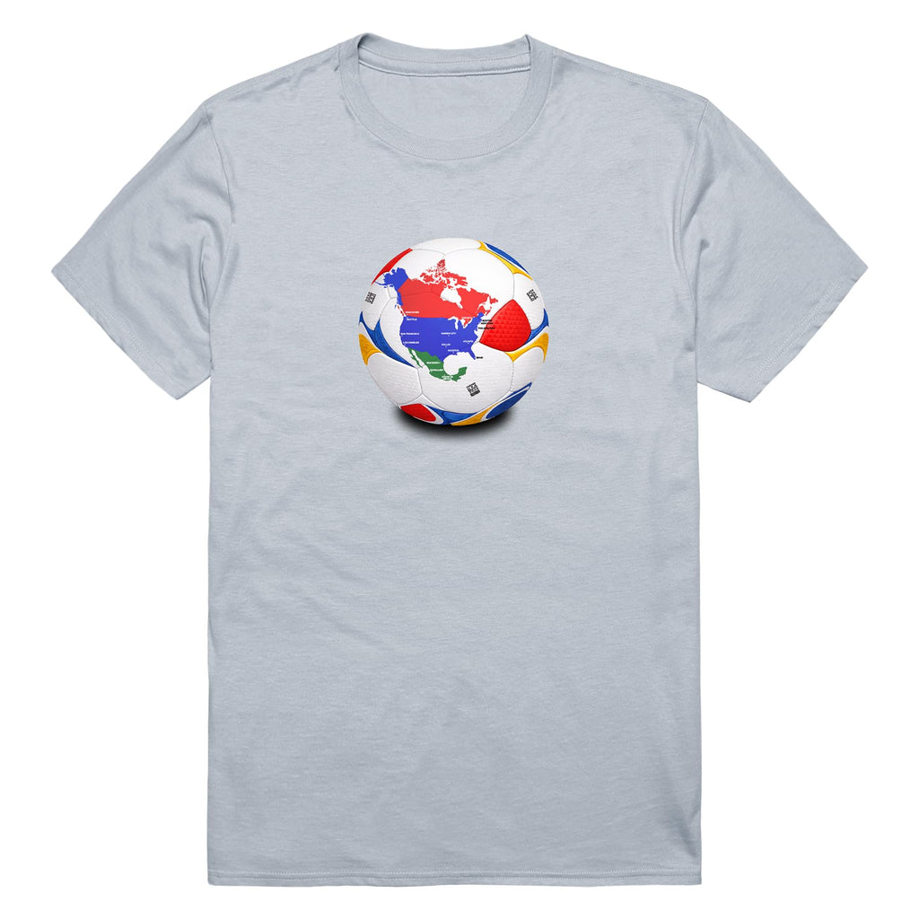 Soccer 2026 Tees World Ball T-Shirt - Minimalist Print Unisex - T-Shirt, Sweatshirt, Hoodie