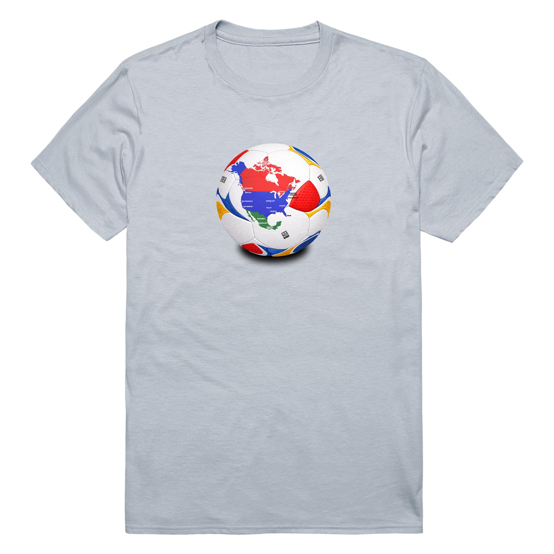 Soccer 2026 Tees World Ball T-Shirt - Minimalist Print Unisex - T-Shirt, Sweatshirt, Hoodie
