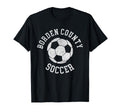 Borden County Soccer Distressed 90S T-Shirt - Graphic Print for Adults - T-Shirt, Sweatshirt, Hoodie