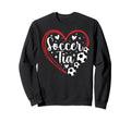 Soccer Tia Heart Tia Soccer Sweatshirt - Streetwear Style for Adults - T-Shirt, Sweatshirt, Hoodie