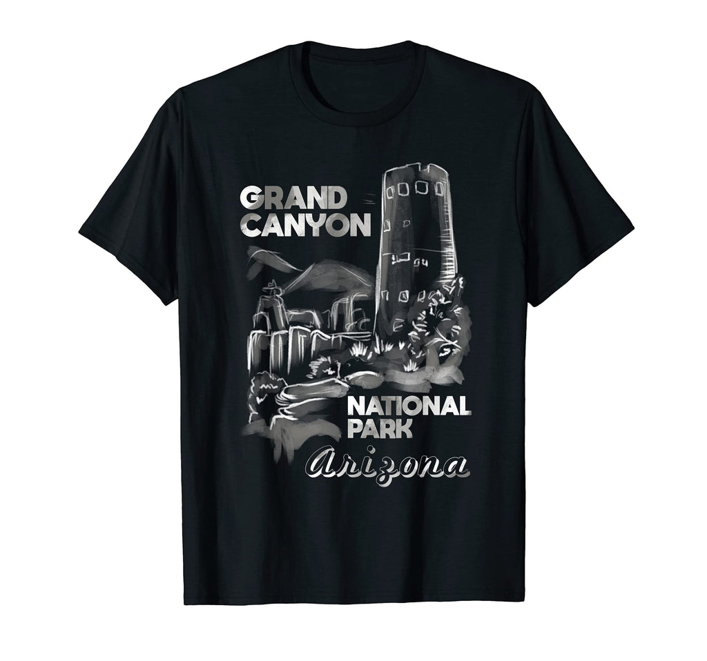 80S National Park Grand Canyon T-Shirt - Trendy Graphic for Adults - T-Shirt, Sweatshirt, Hoodie