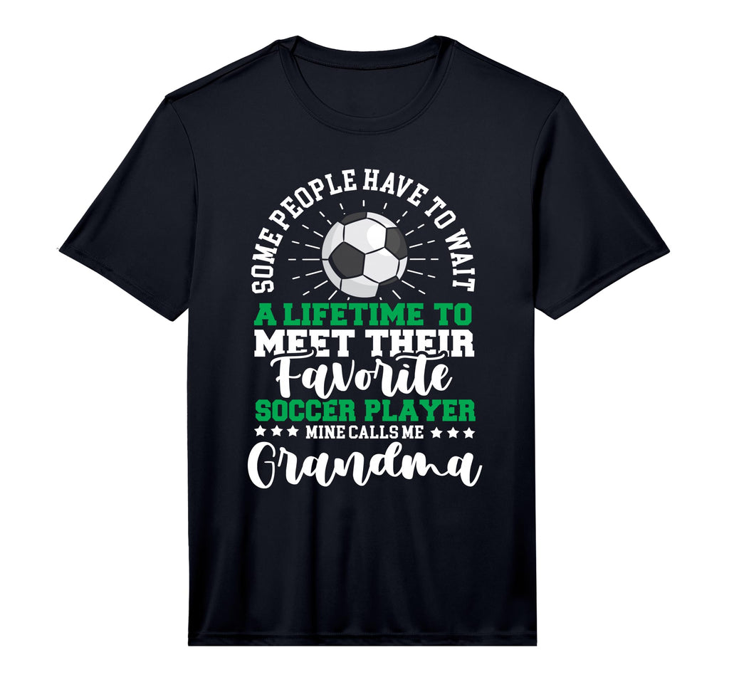 Soccer Player Grandma Grandmother T-Shirt - Casual Everyday Wear Unisex - T-Shirt, Sweatshirt, Hoodie