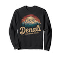 Denali Est 1917 Alaska National Park Sweatshirt - Minimalist Print Unisex - T-Shirt, Sweatshirt, Hoodie