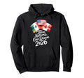 Three Nations One Game 2026 Soccer Hoodie - Novelty Apparel Men Women - T-Shirt, Sweatshirt, Hoodie