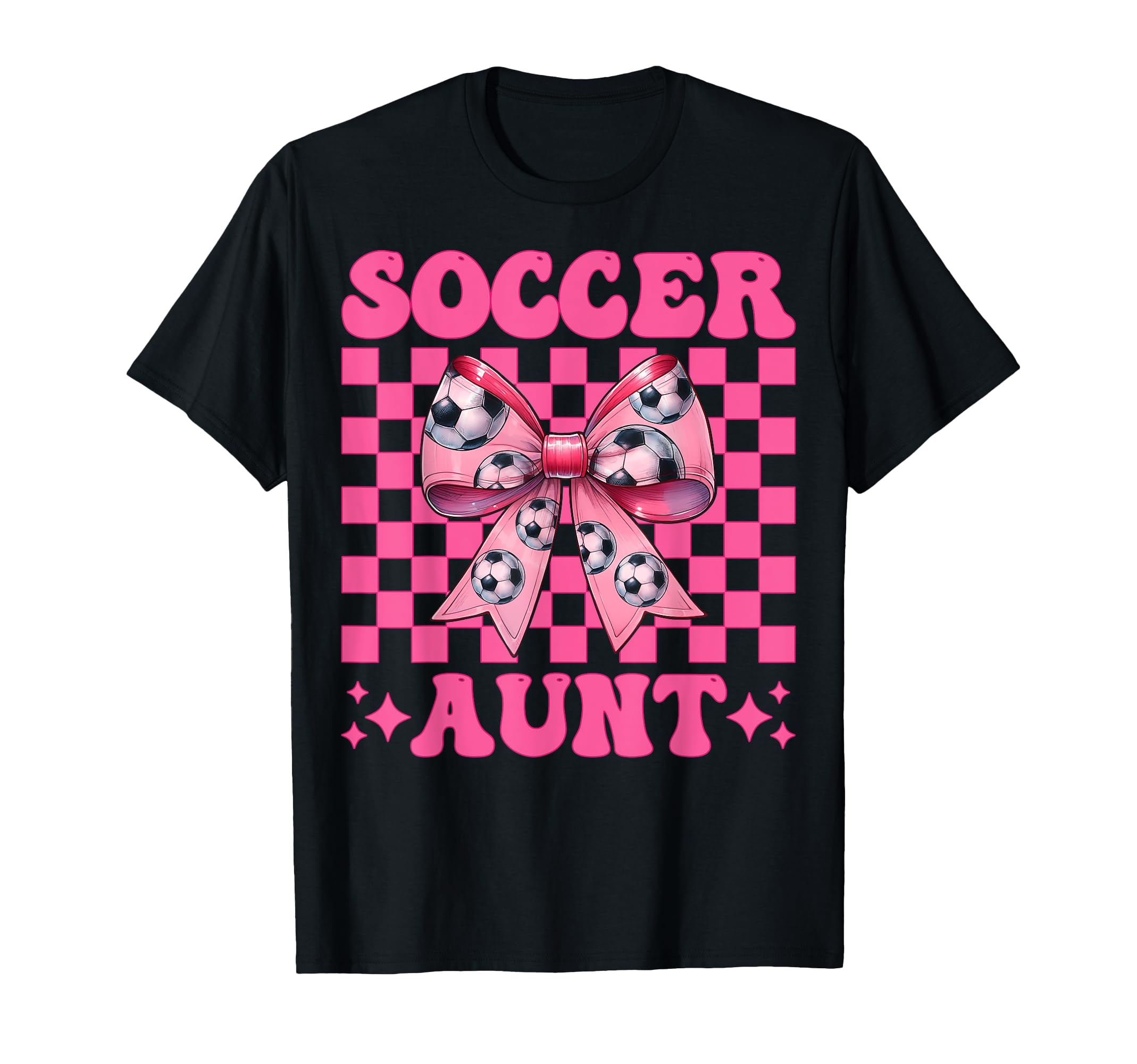 Womens Coquette Bow Ribbon Soccer T-Shirt - Unique Graphic Men Women - T-Shirt, Sweatshirt, Hoodie