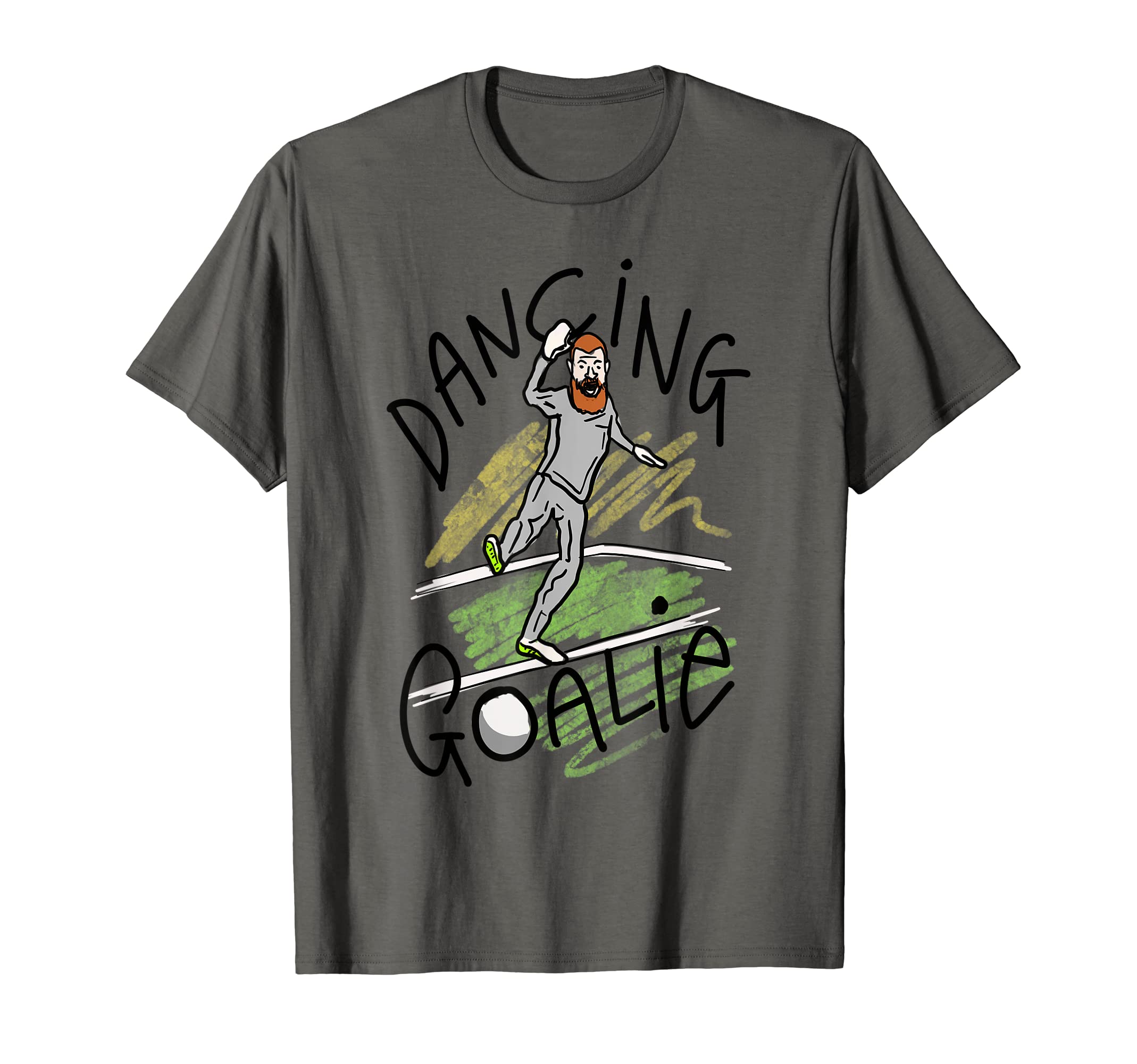 Dancing Goalie T-Shirt - Trendy Graphic for Adults - T-Shirt, Sweatshirt, Hoodie