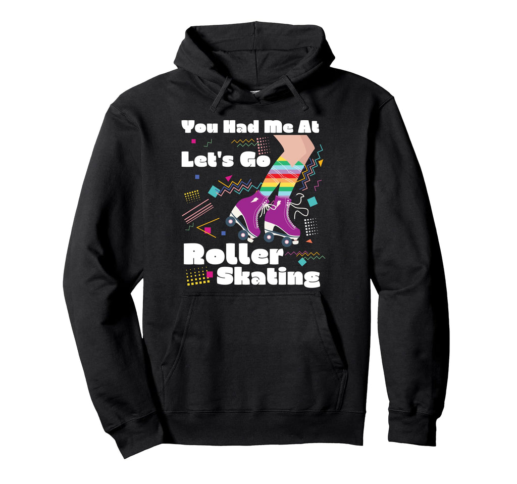 Roller Skating Skate 1970S Hoodie - Fun Novelty Design Unisex - T-Shirt, Sweatshirt, Hoodie
