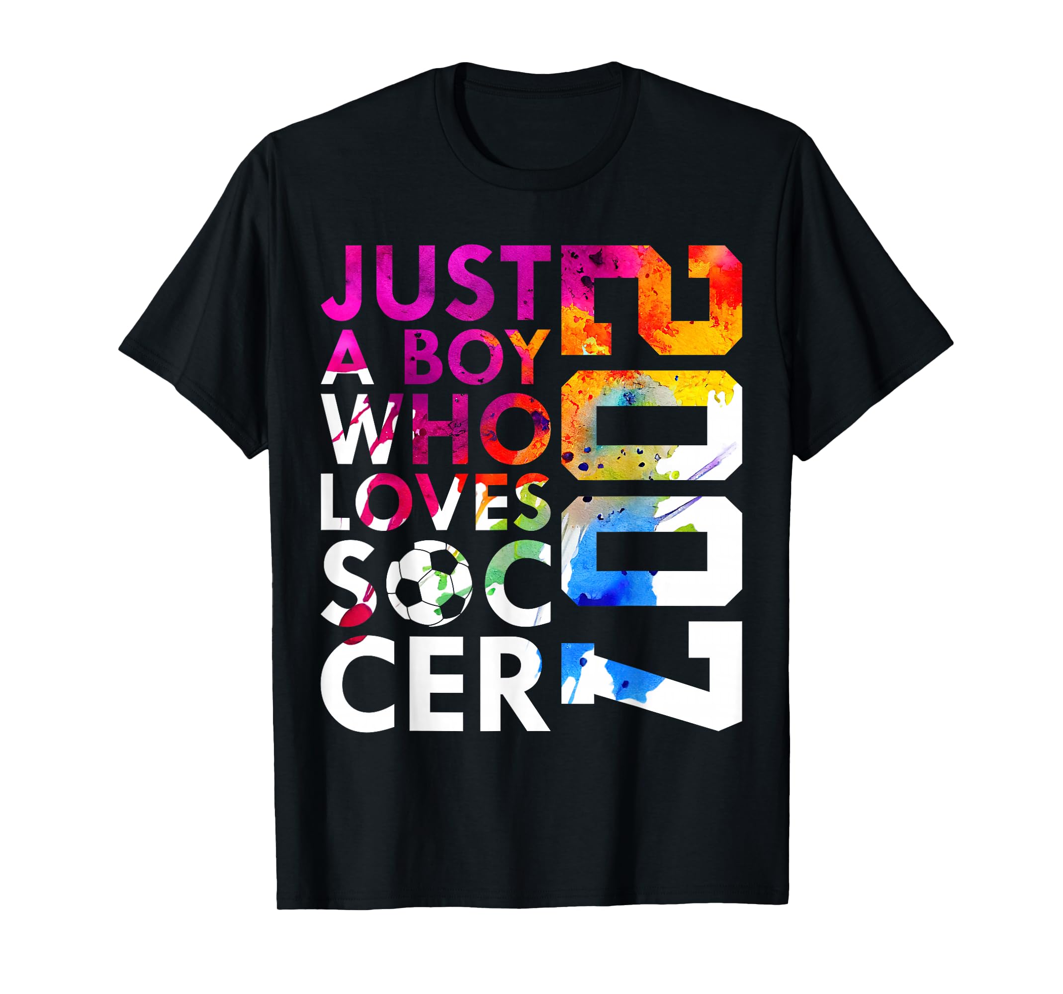 2007 Just Who Loves Soccer 19Th T-Shirt - Custom Art Print for Adults - T-Shirt, Sweatshirt, Hoodie