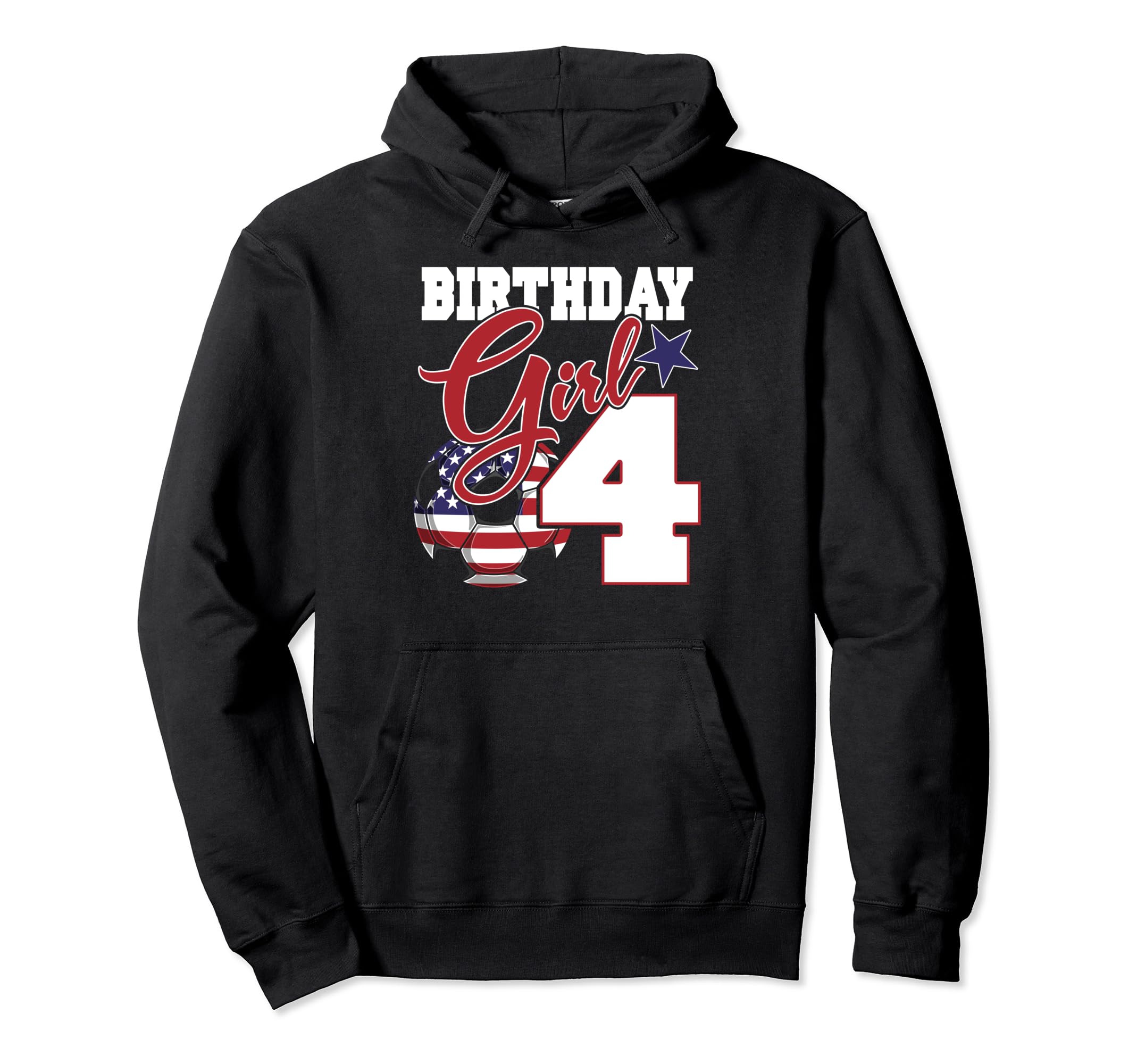 4Th Birthday Party Patriotic American Hoodie - Aesthetic Graphic Men Women - T-Shirt, Sweatshirt, Hoodie